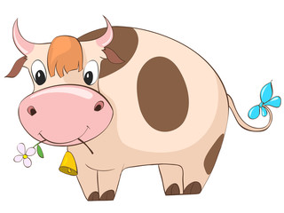 Cartoon Character Cow