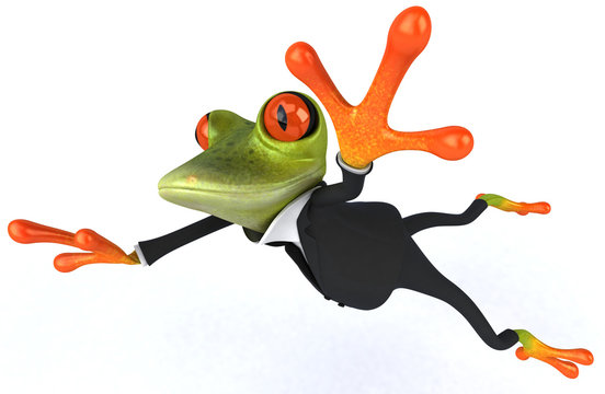 Business frog