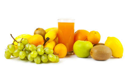 Juices and fruits