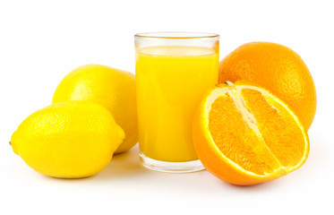 Juices and fruits