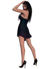 Fototapeta premium Beauty Woman with Sexy Clothing