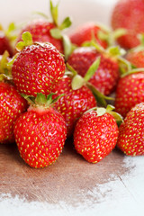 fresh strawberries