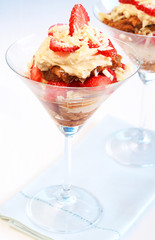 Strawberry and mascarpone tiramisu