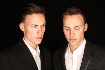 Männliche Zwillinge