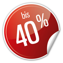 Button Rabatt - bis 40% prozent sparen reduziert