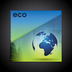 Corporate eco folder