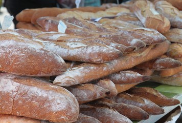 Boulangerie : baguettes et pains