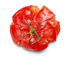 splattered splashed tomato vegetable food