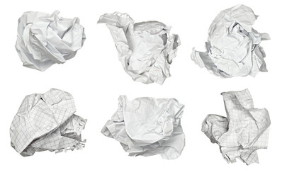 paper ball crumpled garbage frustration