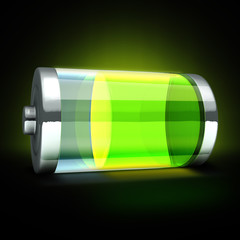 middle level shiny battery