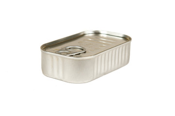 Preserve can over a white background
