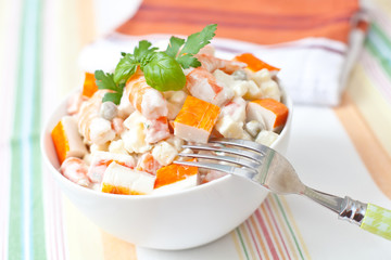 Surimi salad