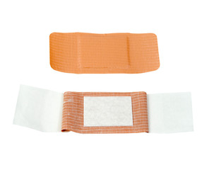 Obraz premium waterproof bandage with inside view