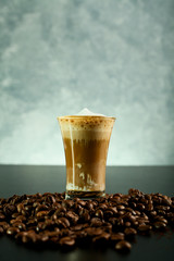 little glass of coffee