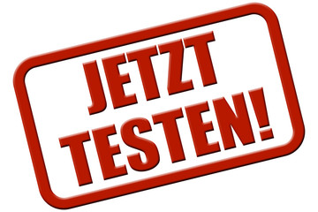 Stempel rot rel JETZT TESTEN!