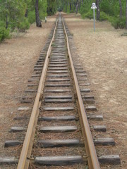 Fototapeta premium Rails