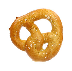 Single salted pretzel
