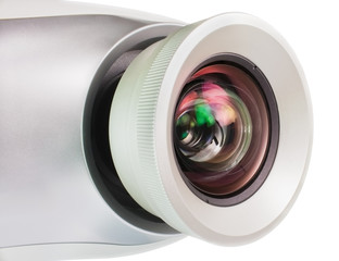 projector isolated on white background