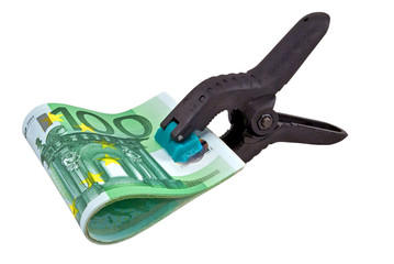 Obraz premium Banknotes of Euro