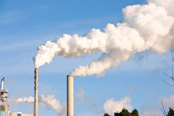 Chimney pollution