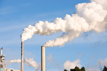 Chimney pollution