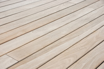 Wooden deck