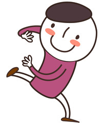 Close-up of boy playing