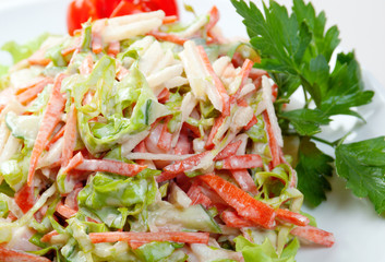 Healthy vegetarian Salad