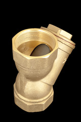 water filter made ​​of brass