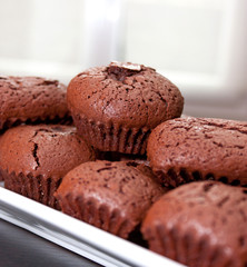 Petits gâteaux tout chocolat