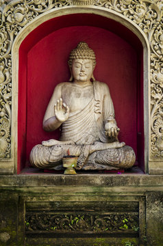 buddha statue in bali indonesia