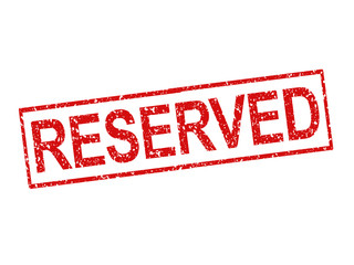 Rubber stamped "Reserved