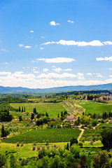 Fototapeta na wymiar Krajobraz Toskanii