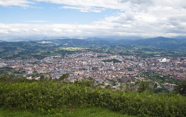 Oviedo desde el Naranco