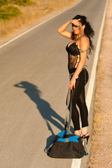 Sexy hitchhiker