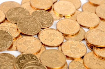 Gold coins