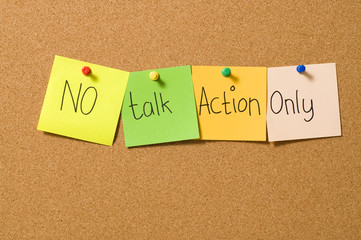 No Talk Action Only