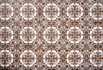 Portuguese glazed tiles.