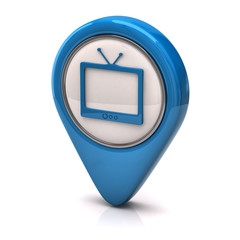 Blue TV icon