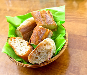 bread in basket