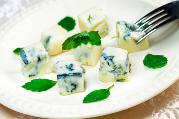 Italian cheese gorgonzolla