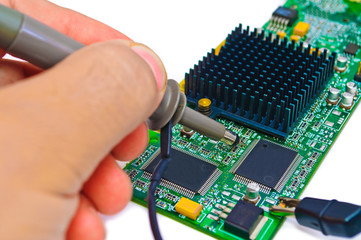 Repair and diagnostic electronics