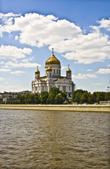 Moscow, cathedral of Jesus Christ Saviour