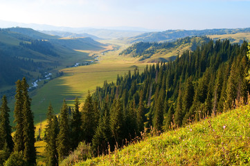 mountain river