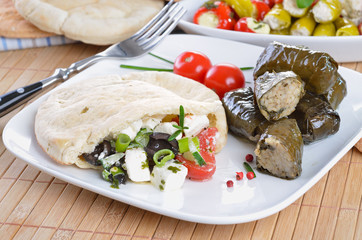 Griechischer Vorspeisenteller