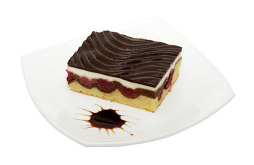 Raspberry cake