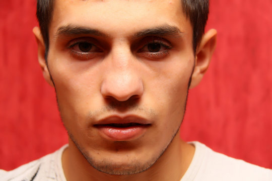 evil guy face