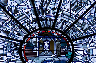 Stained glass windows