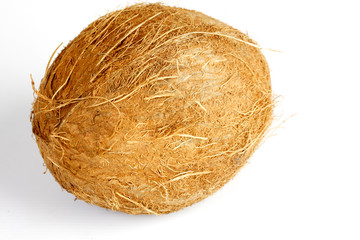 coconut isolated on white