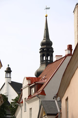 Old houses in Tallinn, Estonia